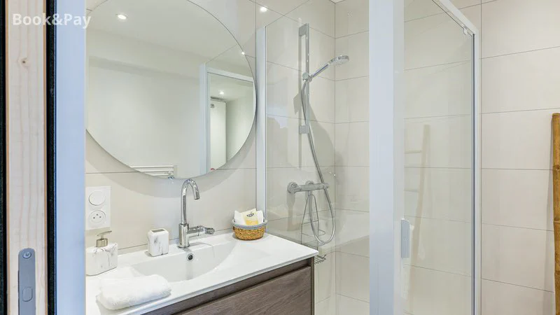 Salle de bain de l'appartement Sieck à Carantec